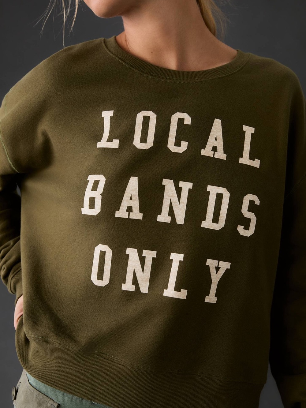 Anthropologie Pilcro Graphic Sweatshirt